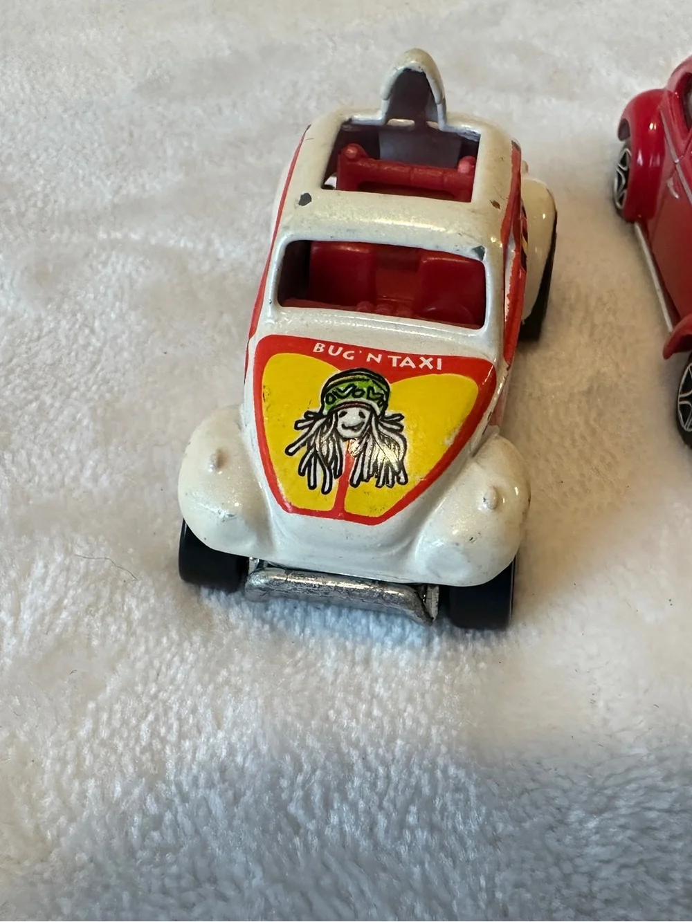 Hot Wheels VW Beetle Diecast Car Lot (3) w/ Matchbox 62 VW Beetle
